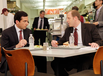 Steve Carell, Paul Lieberstein, The Office Steve Carell, Paul Lieberstein, The Office